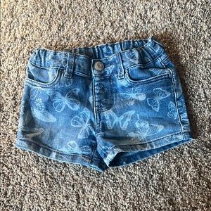 OshKosh B'gosh Blue Butterfly Print Kids Shorts